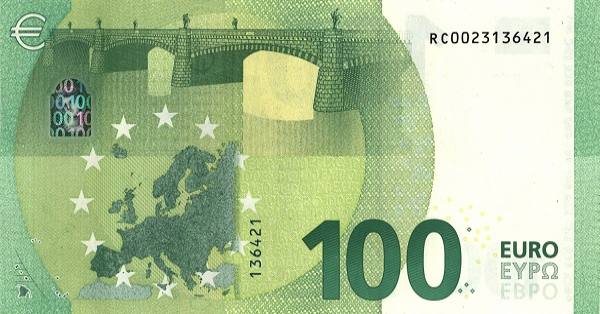 P30RC European Union - 100 Euros (2019-Lagarde)